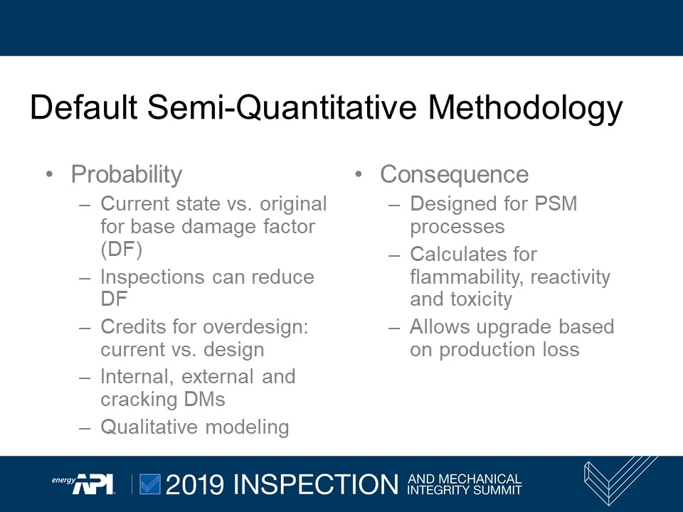 Default Semi-Quantitative Methodology