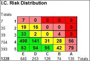 I.C Risk Distribution